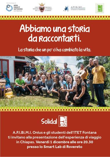 Presentazione documentario "SOLIDAL FONTANA" - A.P.I.Bi.M.I. Onlus