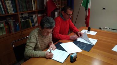 Firma accordo Associazione Trentino con i Balcani e Ordine degli ingegneri